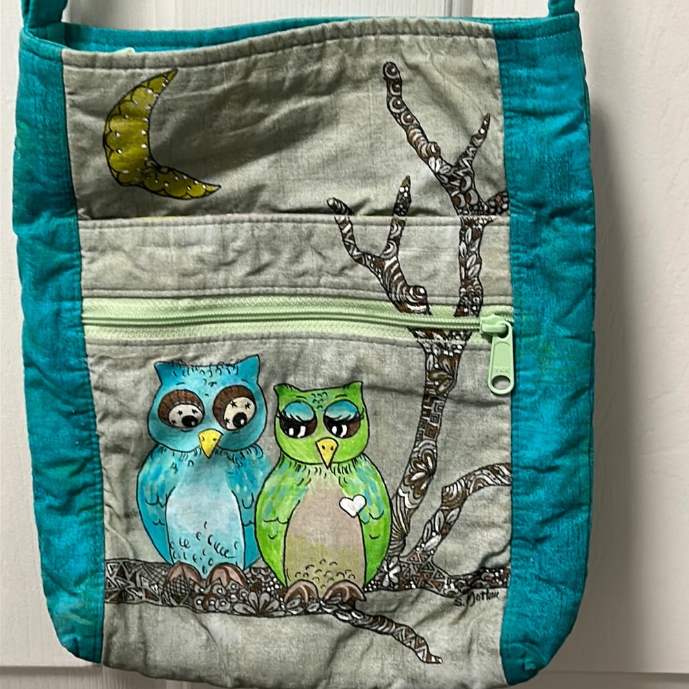 Sandi Chris Original Fabric Crossbody Purse